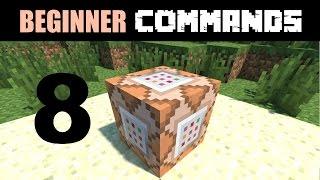 Beginner Command Block Tutorial Part 8 - Introduction to the /scoreboard Command