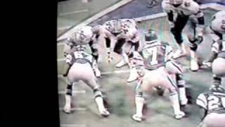 Randy White Chases Receiver From Behind
