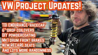 Jamie's Garage Hangs - Random updates on TDI Racecar / Gepfeffert / RECARO / BFI / DIY powdercoating