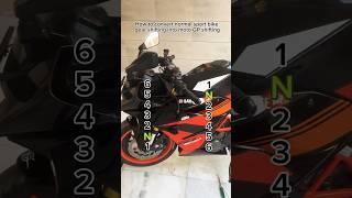 Converting Gear shifting like Moto gp bikes #racebike #motogp #modified #superbike #kawasaki #viral