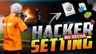 Revealing My PAID SENSI Which Gives 0% Recoil | Free Fire Pc | Bluestacks 5