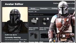 How to make a Mandalorian avatar on ROBLOX