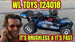 WL Toys 124018 Brushless Conversion 2s & 3s Top Speed Test