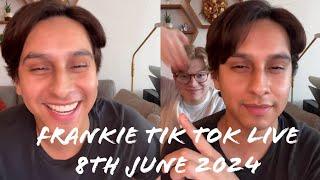 Frankie Rodriguez and Joe Serafini Tik Tok Pride Nail Painting Party 8th June 2024