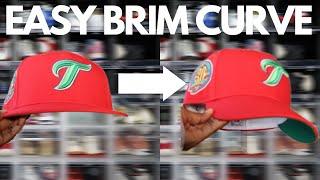 How to Curve your Hat Brim Easily | Brim Curve Tutorial