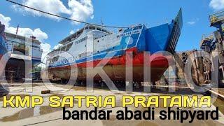 kmp satria pratama doking di bandar abadi batam