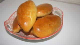 Pirozhki with meat filling | Russian piroshki | Baked and fried