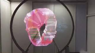 Giwox 1.5m 3D hologram display fan.