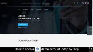 How to Open a Just2Trade Demo Account - A Step By Step Guide for Beginners 