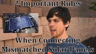 How to Connect Different Solar Panels Together