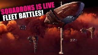 STAR WARS SQUADRONS IS LIVE! -- Fleet Battles with the Squad!