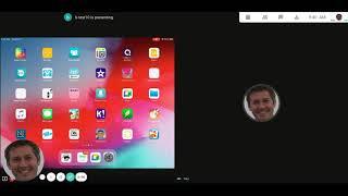 Share iPad Screen in Google Meet