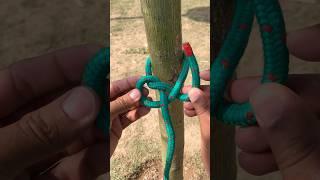 The Easiest Way To Tie A Permanent Knot 
