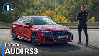 Ha sempre 400 CV ma va più forte!  Audi RS3 2025, la PROVA del restyling