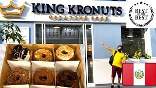 Las MEJORES DONAS de LIMA PERÚ  KING KRONUTS ️ SABORES 100% PERUANOS  [CROISSANT + DONUT] 