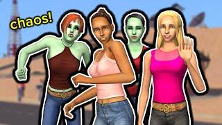 Can I SAVE The CHAOTIC Singles Household? (Sims 2)