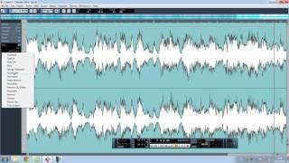 как сдвинуть аудио на тон в Cubase 5