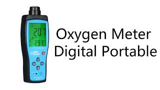 Oxygen Meter Digital Portable Automotive O2 Gas Tester Monitor Detector Handheld Oxygen Meter