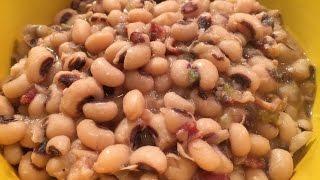 Southern Style Black Eyed Peas