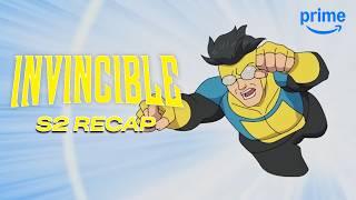 Everything You Need to Know Before Invincible Season 3 | PV Recaps | Prime Video