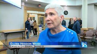 Democrat Eileen Hession Weiss won the District two race for Lafayette City Council.