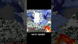 Minecraft Просто профи! #shorts #minecraft #minecraftshorts