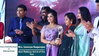 BEST MAKEUP ARTIST OF THE YEAR SANA'S BRIDAL BOUTIQUE AND MAKEUP STUDIO ACADEMY
