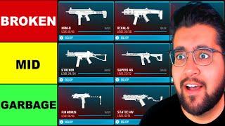 Using Every MW3 SMG and Ranking Them in Warzone + Best Class Setups (Season 6)