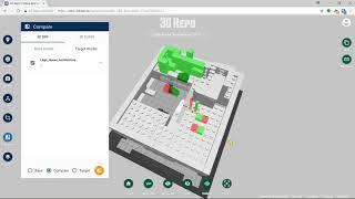 How to: DIFF-compare a model in 3D Repo