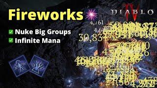 Sorcerer New Fireworks Lightning Endgame Build - Diablo 4