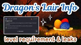 The *DRAGON’S LAIR* Update Is Coming and You NEED to PREPARE - Leaks & Info | Wild Horse Islands