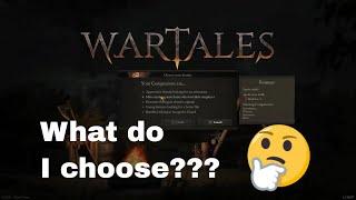 Where to begin with a Wartales party?!?! Tips on how to begin.