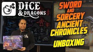 Dice and Dragons - Sword and Sorcery Ancient Chronicles All In Wave 1 Unboxing