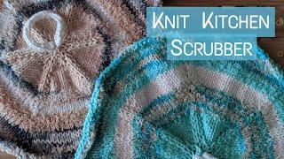 Knit Kitchen Scrubber Towel | Step-By-Step Tutorial | Knitting House Square