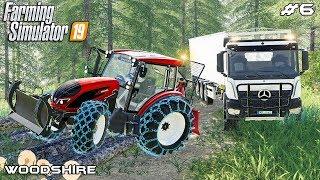 Selling wood chips & logging with Valtra | Forestry - Woodshire | Farming Simulator 19 | Episode 6