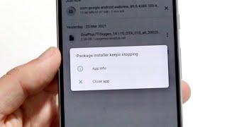 How To FIX Package Installer Not Working On Android! (2023)