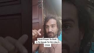 pray like a vhild