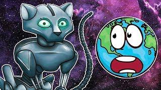 КОТИК РОБОТ съел город. ИГРА Tasty Planet Forever #1 на Игрули TV