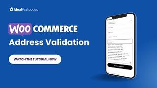 Woocommerce Wordpress Address Validation Integration