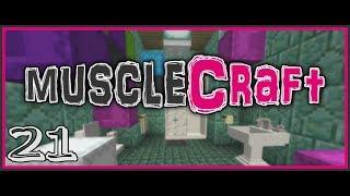 MuscleCraft S2 - Ep. 21 - Visiting the Yoga Studio! - Modded Minecraft 1.12.2