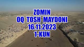 1-KUN.DRON TASVIR. ZOMIN OQTOSHDA BOʻLIB OʻTGAN CHEMPIONAT KOʻPKARI.16.11.2023