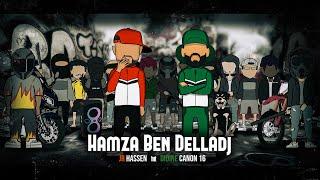 Junior Hassen ft. @didinecanon16.Officiel - Hamza Ben Delladj (Official Lyric Video)