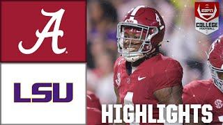 Alabama Crimson Tide vs. LSU Tigers | Full Game Highlights | ESPN College Football