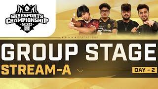 [STREAM A] Skyesports Championship 2024 BGMI — Playoffs — Day 2 | Group A