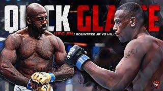 Khalil Rountree Jr Vs Jamahal Hill - A QUICK GLANCE