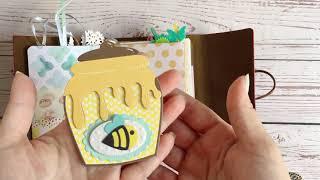 Honey Bee Jar tag