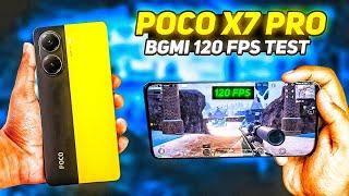 Poco x7 Pro  Unboxing & Gaming Review Bgmi 120 Fps Test | Poco x7 Pro