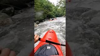 Super creeky Little River TN #schaeferyaks #yakfam #sinkstoelbow #kayaking #fun #friends