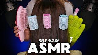 ГЛУБОКИЙ МАССАЖ ГОЛОВЫ, ЗВУКИ ВОЛОС | АСМР С ПОДРУГОЙ | SCALP MASSAGE,HAIR BRUSHING|ASMR WITH FRIEND