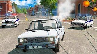 Школьники ВЗЯЛИ ПОГОНЯТЬ ШАХУ В ТРАФИКЕ - BeamNg Drive